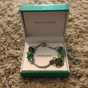 Authentic Pure Silver Artisan Bracelet